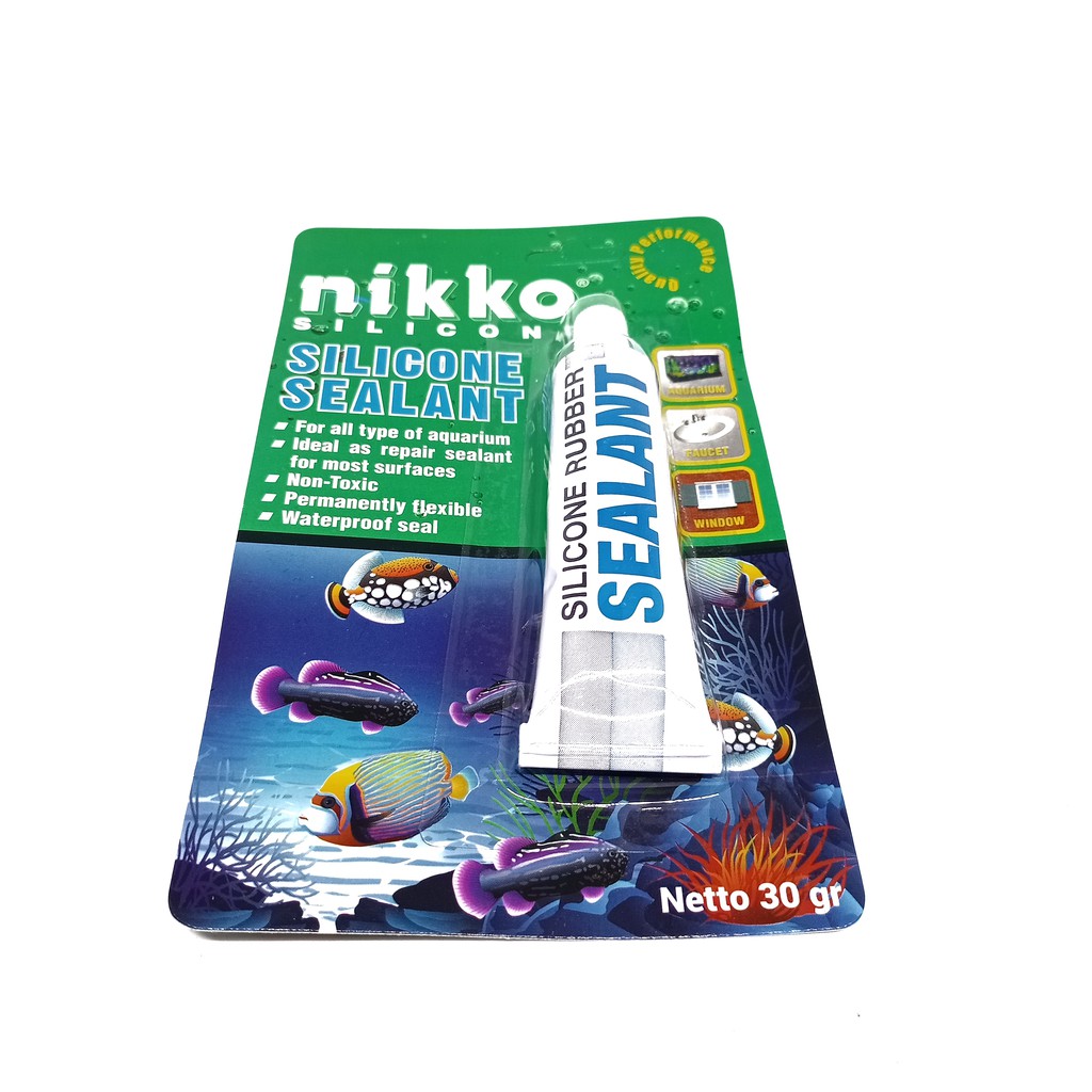 

Lem Kaca Silicone Sealant / Lem Kaca Aquarium