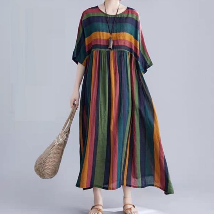 79001 Baju Maxi dress gaun pesta oversized ukuran besar big size wanita import murah baju Maxi dress