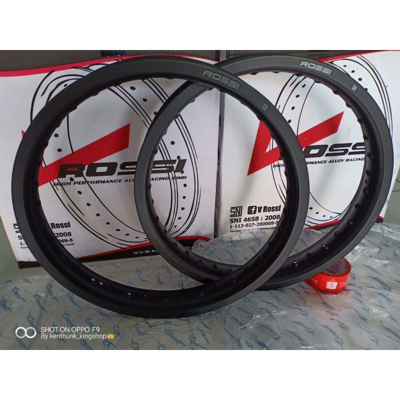 Velk pelek rossi R18 ring 18 185 / 215 depan belakang seat