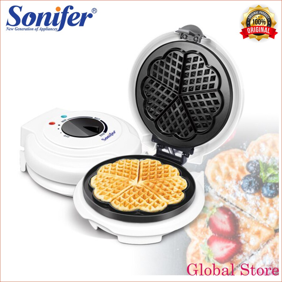 Alat Pembuat Waffle dan Croffle Elektrik Sonifer SF-6081