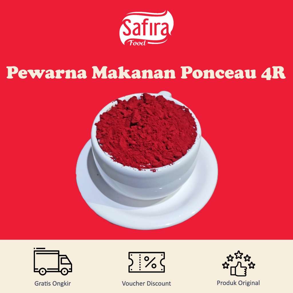 

Pewarna Makanan Ponceau 4R / Pewarna Makanan / Pewarna Minuman / Pewarna Merah