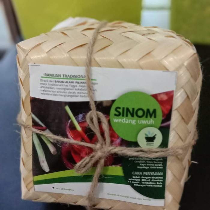 

Wedang Uwuh Premium produksi Rumah Herbal Klaten sudah ada ijin Dinkes