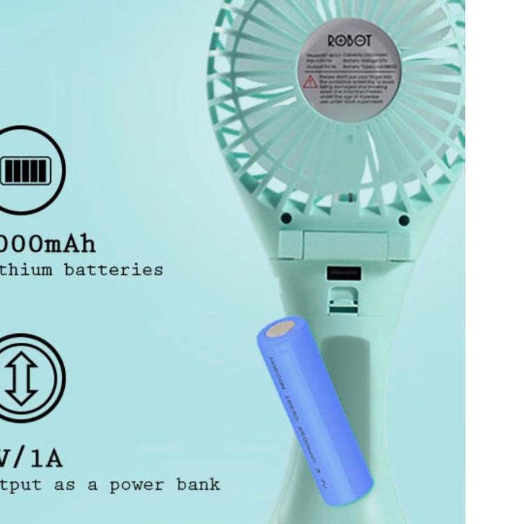 ❂ Kipas Angin Listrik Elektrik Vivan Robot RTBF04 Mini USB Fan RT-BF04 | RT-BF07 RTBF07 BF07 ♤