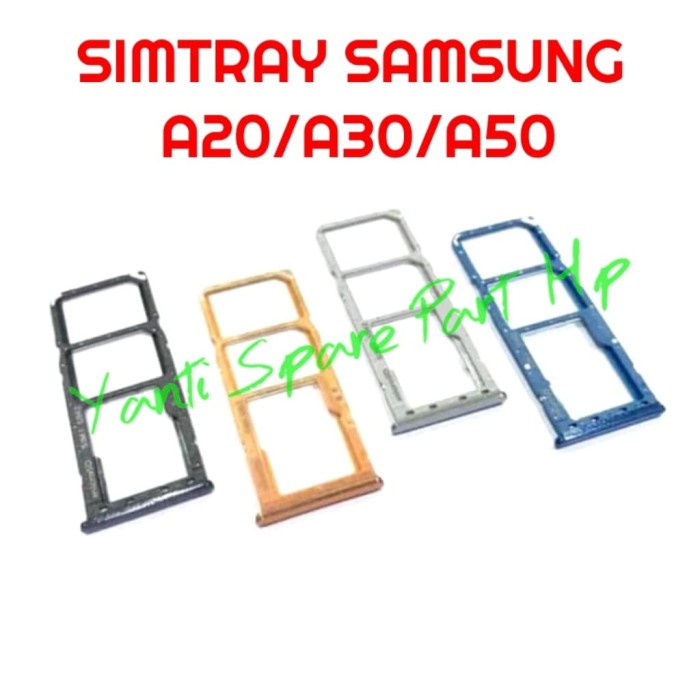 Simtray Sim Lock Samsung A10 A20 A30 A105 A205 A305 Original Terlaris New