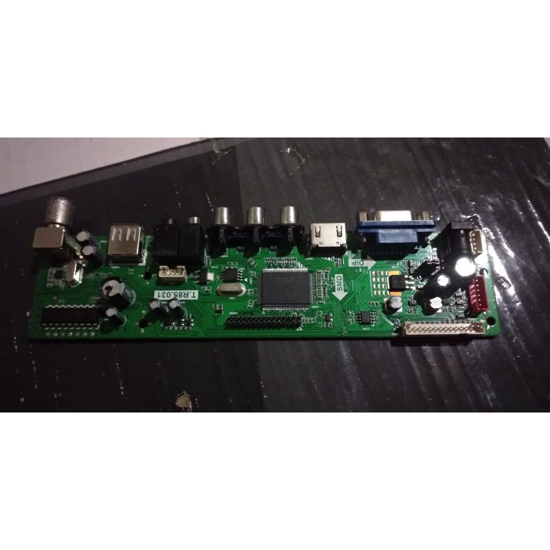 KODE T.R85.031 MESIN TV CINA MB MAINBOARD TV LCD CHINA UNIVERSAL