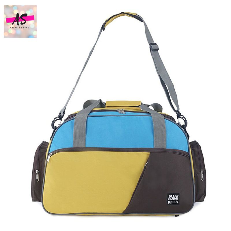 TAS JINJING PERJALANAN PRIA | TRAVEL BAG - Blackkelly LJB 054 ORIGINAL