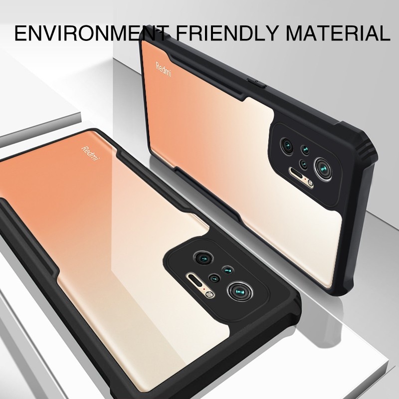 [COD Ready Stock] Casing Xiaomi POCO X3 GT M3 Pro X3 NFCF3 Mi 11 Lite 10T Redmi10 9A 9T Redmi8A Case Hard Air Bag Protection Slim Crystal Clear Cover BY