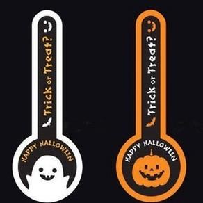 

Sth2 Stiker Halloween Sticker Packing Kue Cookies Hantu Labu Tengkorak Kode 642