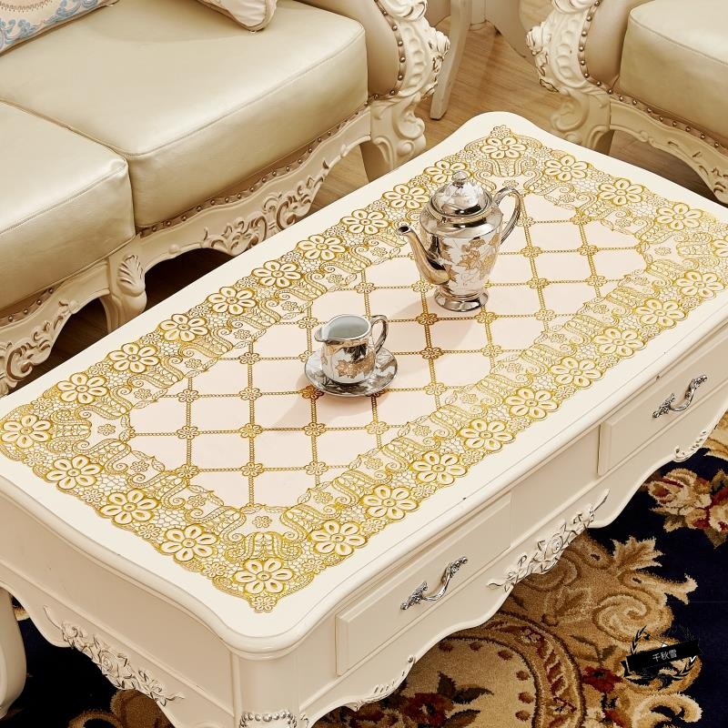 Taplak Meja / Alas Meja / Taplak Vinyl Rumah Ruang Tamu / Placemat / Table Mat