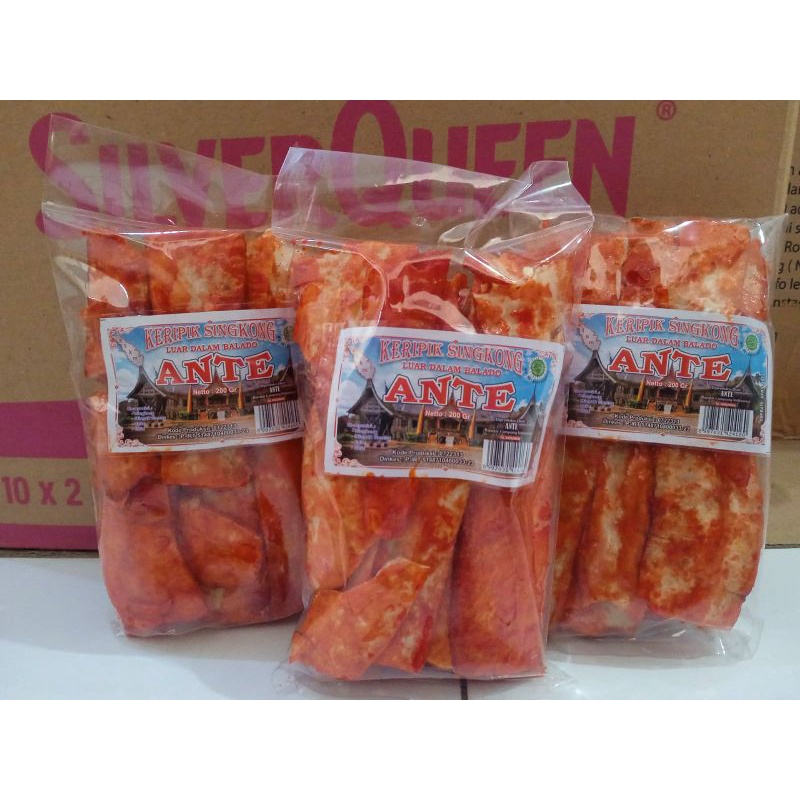 

Ante Keripik Singkong Balado