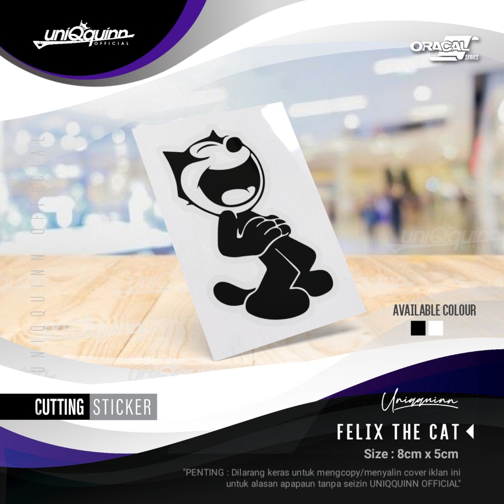 

UQ Stiker Felix the cat | Cutting Stiker Felix the cat