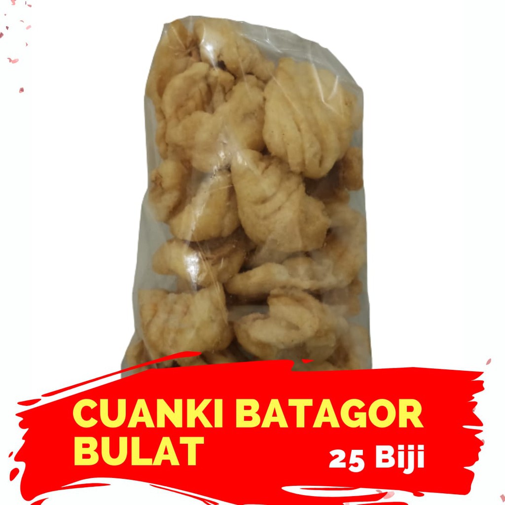 

Cuanki Kotak Batagor Bulat Batagor Tengiri Bulat isi 25