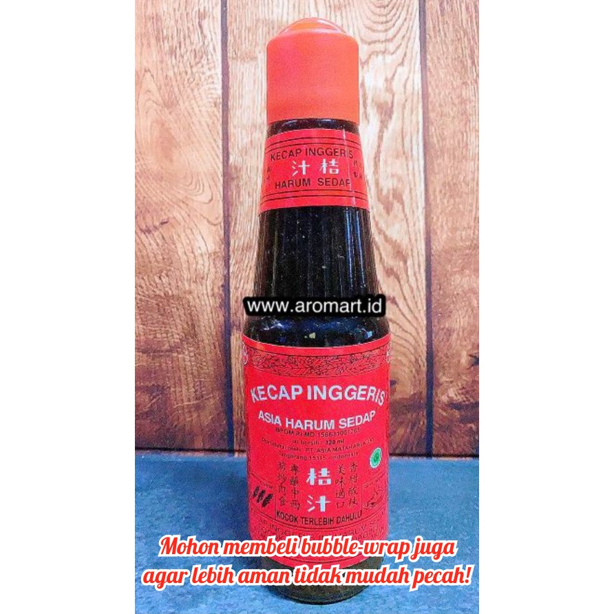 

Kecap Inggris Harum Sedap (HARGA PRODUK BLM TERMASUK BUBBLE-WRAP!) - 320 ml