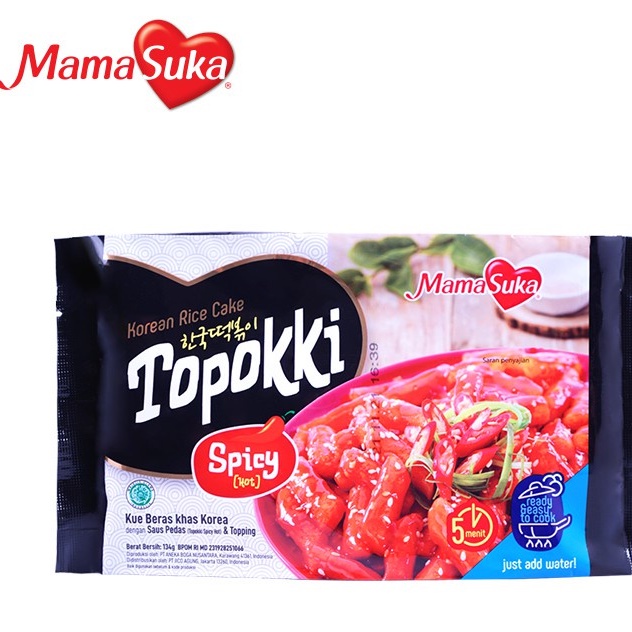 

Topokki Instant Spicy Pedas MamaSuka 134gr
