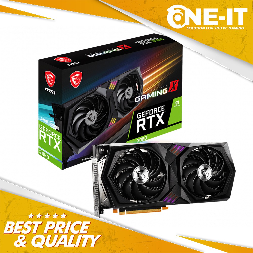 VGA / GPU MSI GeForce RTX 3060 GAMING X 12GB 12G