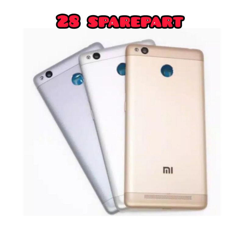 BACKDOR/TUTUP ORIGINAL XIAOMI REDMI 3X ORIGINAL