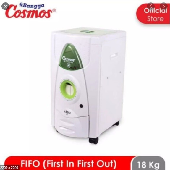 (PENGIRIMAN KHUSUS JNT/JNE/EKSPEDISI) Dispenser Beras Cosmos 18KG FIFO18