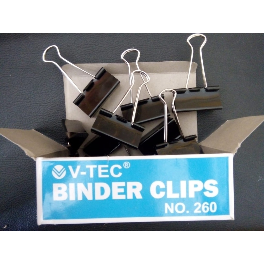 

Jepitan Klip Binder Clips 260 (Ukuran Besar)