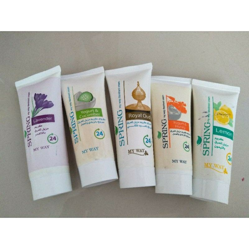 MY WAY SPRING DEODORANT cream pencerah ketiak