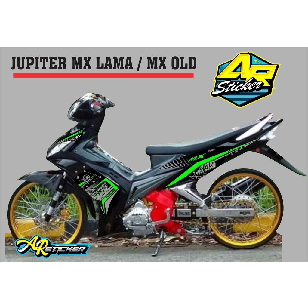 Jual COD Striping Jupiter Mx Old Striping Mx Lama Sticker Jupiter Mx Striping Mx Old Stripping Stiker Mx Lama Stiker Mx Old Striping Mx Old Variasi