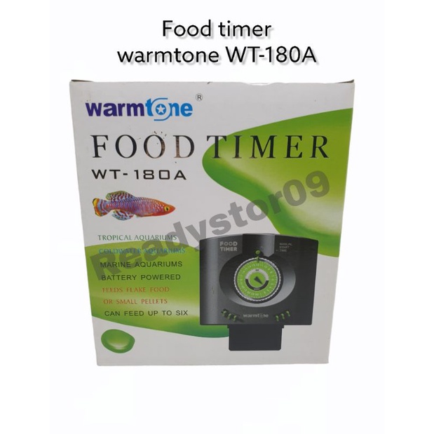 Warmtone Auto Feeder Fish Food Timer [ Pemberi makan ikan otomatis