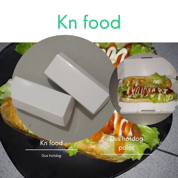 

Kemasan Kardus Box Hotdog POLOS 50 Pcs - Packaging dus Hotdog 50 pcs