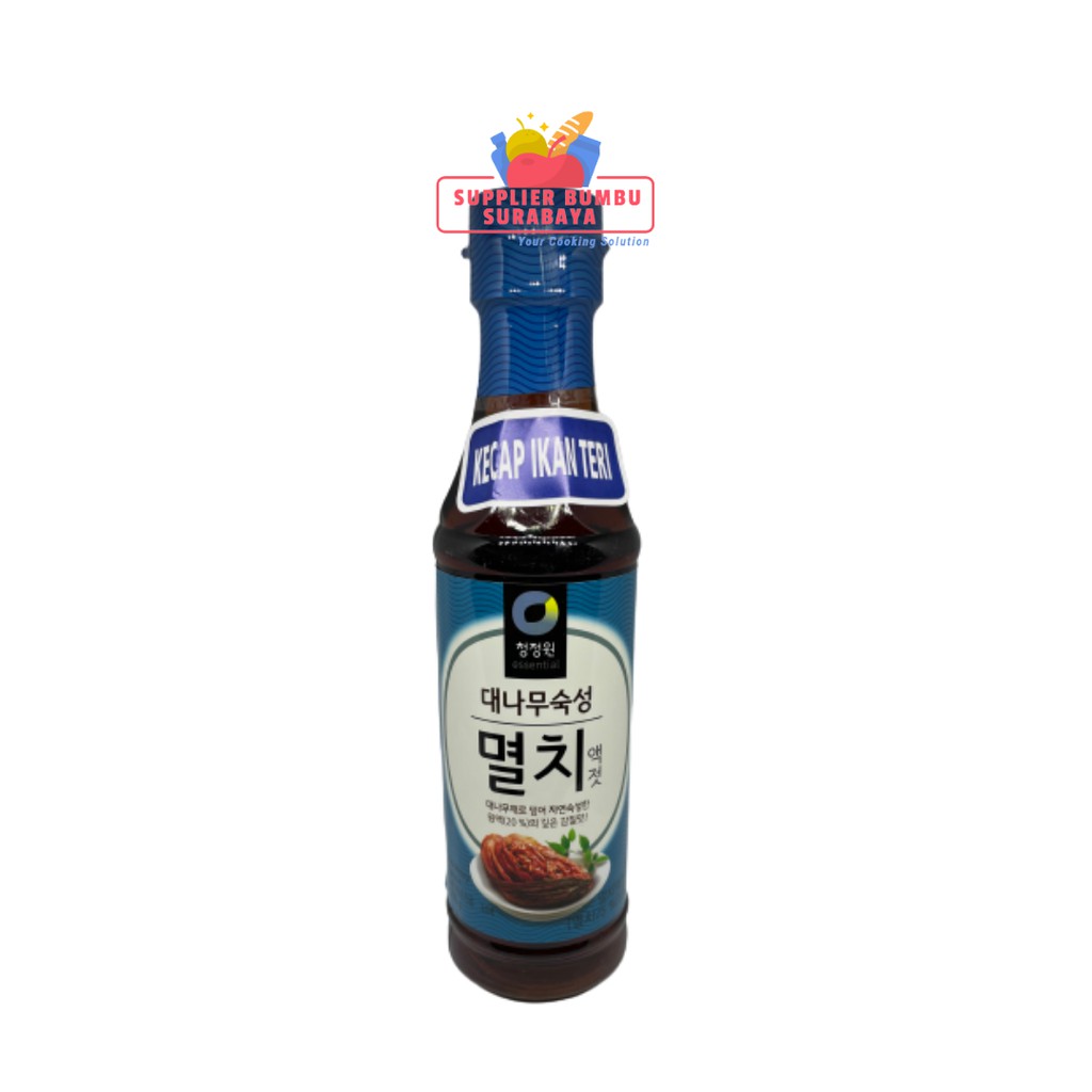 Daesang Chung Jung One - Anchovy Sauce / Kecap Ikan Teri Korea 500g