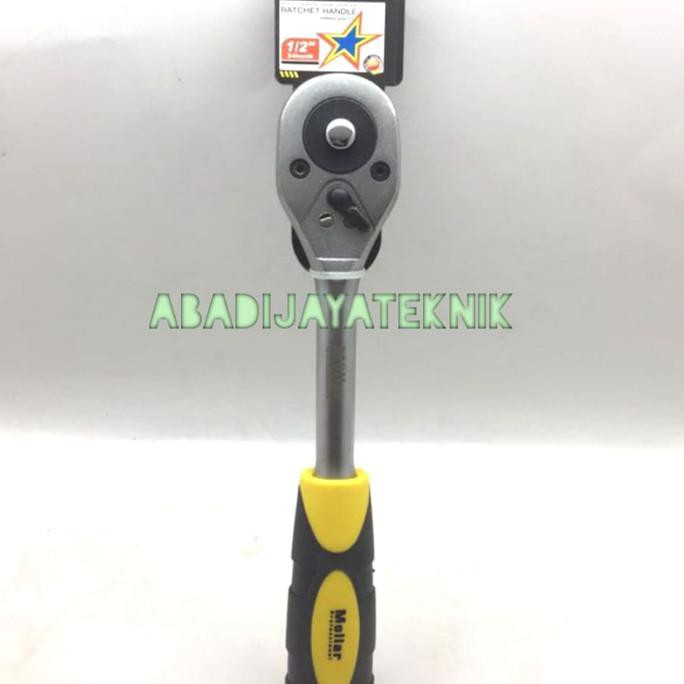 GAGANG RACHET MOLLAR 1/2 GAGANG KUNCI SHOCK RACHET HANDLE