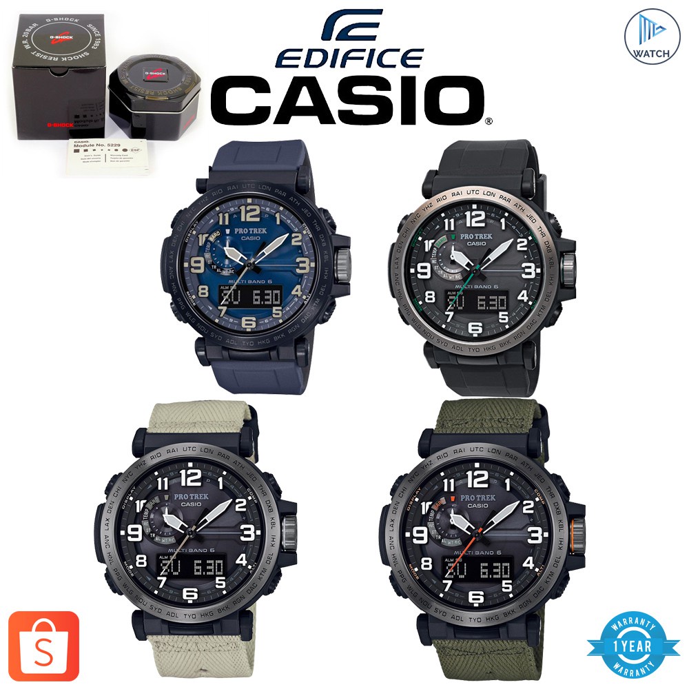 [GARANSI ] JAM TANGAN PRIA WANITA | RANTAI | KULIT | KARET | MURAH | PRIA cas10 PROTREK PRW-6600Y-2 