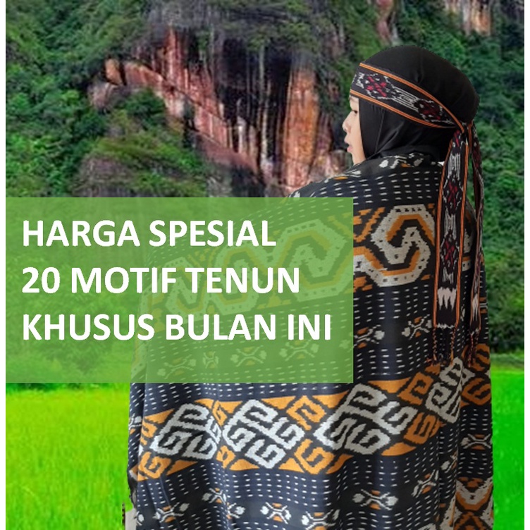 KAIN TENUN BLANKET MOTIF SUMBAWA
