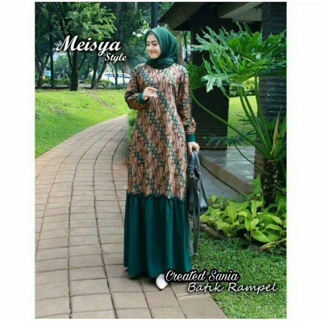 GAMIS BATIK MANGGAR, PADI,SEKAR,CANTIK,KUBIS,KIPAS,DAUN,KUPU,NADINE,GENDIS