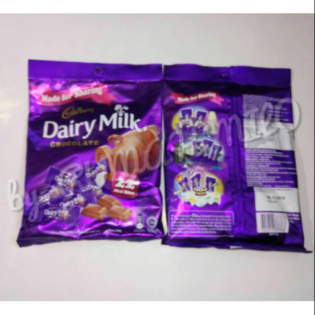 

COKLAT KEMASAN ISI 22 CADBURY MINI BITES MALAYSIA