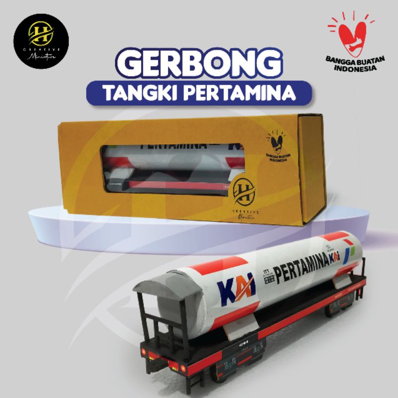 New miniatur tangki pertamina