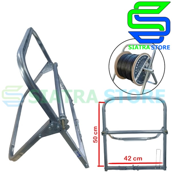 Roller Cable FO rack NO Tire with Bearing|Tool Alat Tarik Kabel