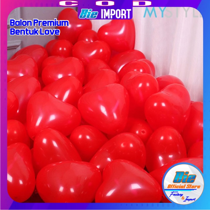 Balon Love Premium Impor Best Seller