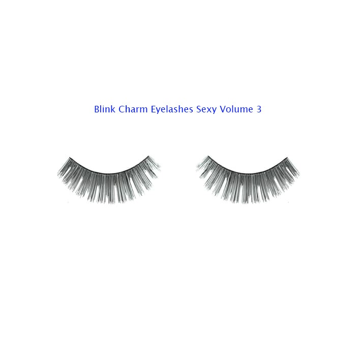 Blink Charm Eyelashes Sexy Volume (Isi 1 Pasang/4 Pasang) - Bulu Mata Palsu