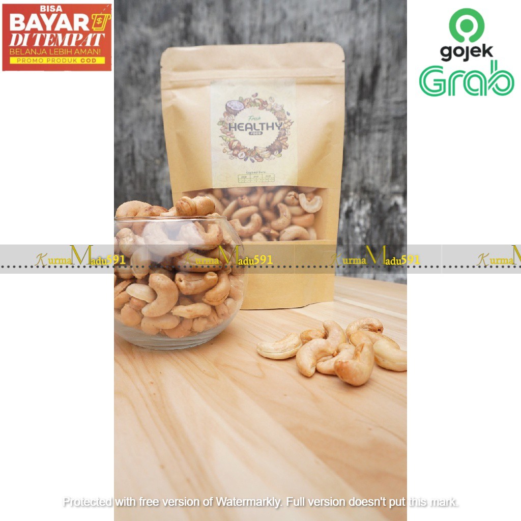 

Kacang Mede Panggang Gurih Makanan Ringan Snack Original - Safiya Food - Mete Kacang 500 gr