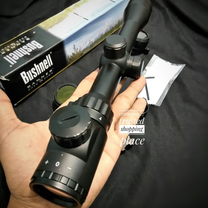 DSA         Teleskop / Telescope bushnell 3-9x32 EG .