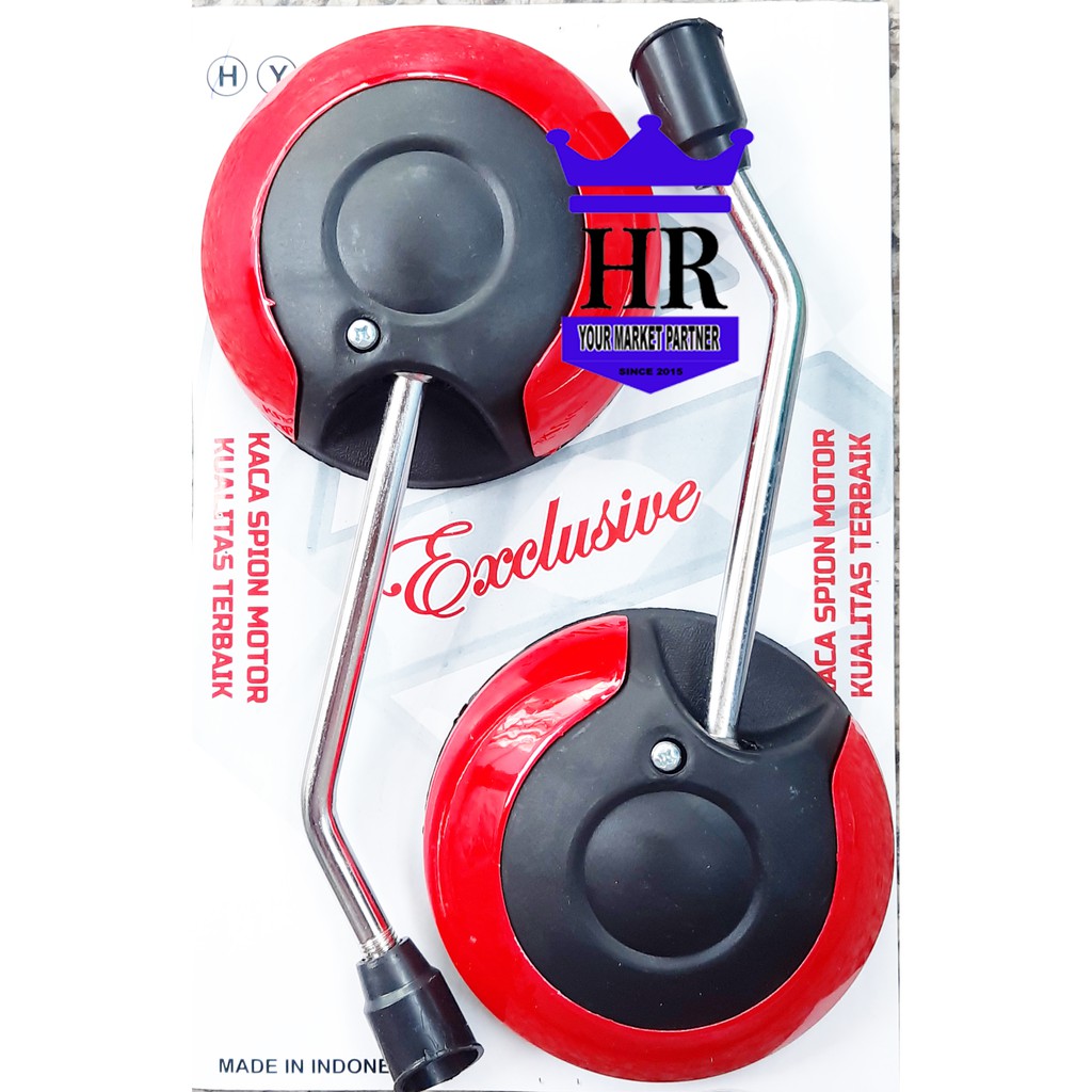 Spion Scoopy Sepion Scoopy Spion Scoopy NEW Datar -Spion scoopy esp kaca datar _SPION GENIO-Merah