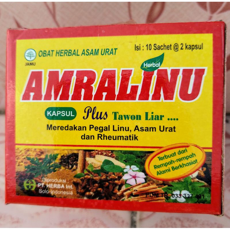 

JAMU ASAM URAT AMRALINU ORIGINAL ASLI