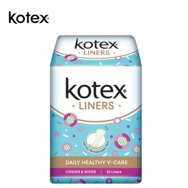 KOTEX Liner Daily Healthy V-Care ORIGINAL / Panty Liner Kotex by liona