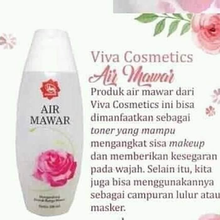 Air Mawar Viva / Penyegar Viva / Toner Air Mawar