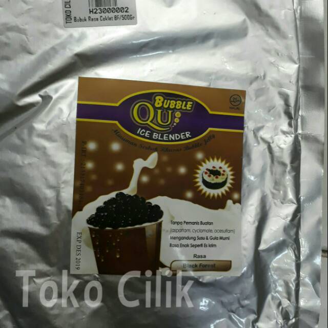 Bubuk/minum/coklat black/bubble/es/shake/pop es/ice/bahan/dasar/jajan