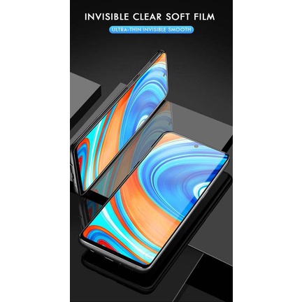 Gel Protective Film For Xiaomi Redmi Note 9 PRO MAX Hydrogel Film For xiomi Redmi Note 9S 6 8 PRO 8T 7 TPU Screen Protector