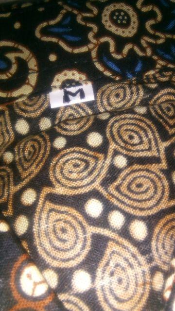 Atasan Batik Dolby Dolbi Dobby Doby Tenun Sutra Tulis Halus Katun Atbm Baron ,sarombit Atasan