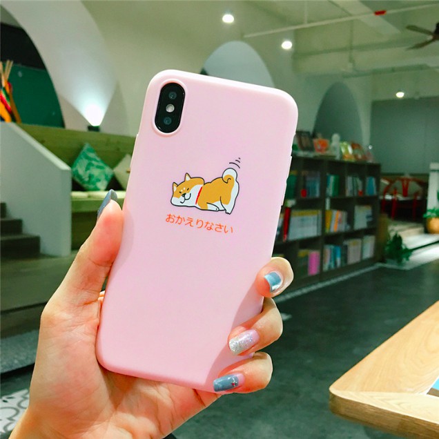 

Shiba Inu Pink Case