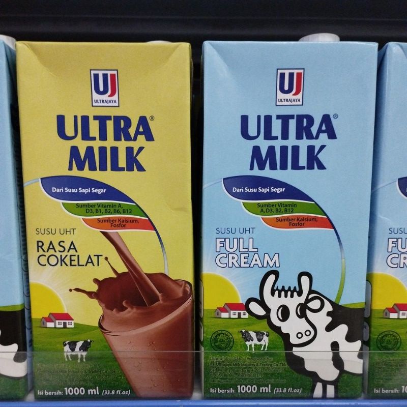 

Susu UHT Ultra Milk Susu Ultra 1000 ml TERMURAH