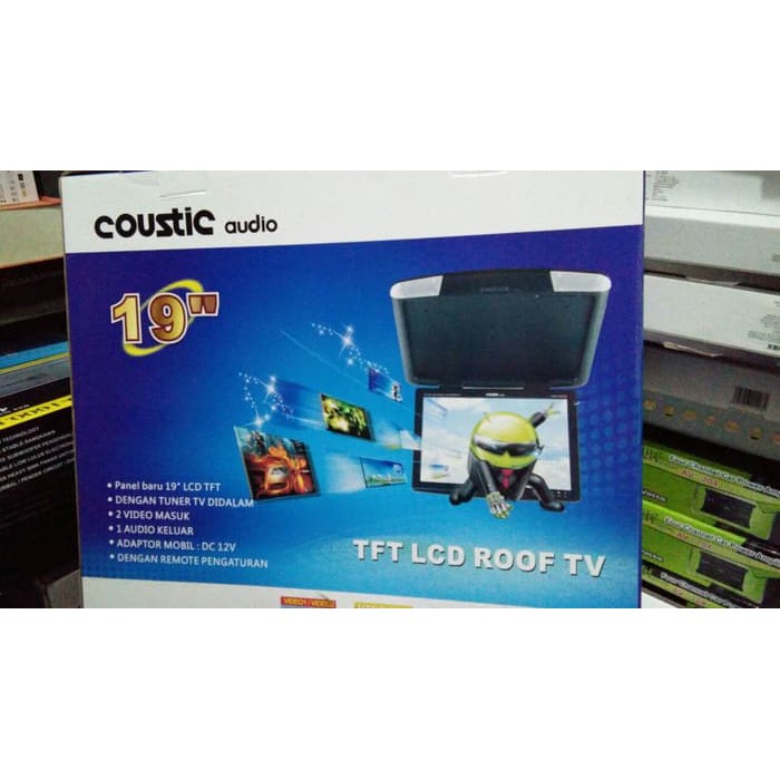 TV PLAFON 19" UNTUK ELF ATAU BUS SILAHKAN HARGA GROSIR