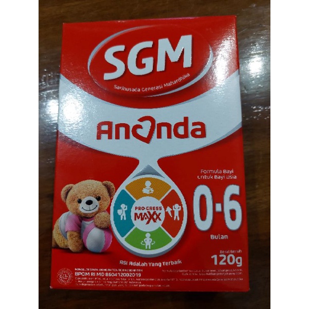 SGM ANANDA 1 SGM ANANDA 0 - 6 BULAN 120 Gram