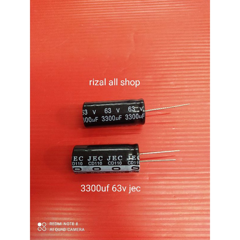 elco 3300uf 63v JEC